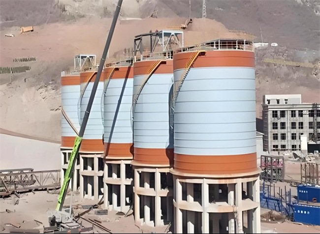 枫木镇高架钢板仓