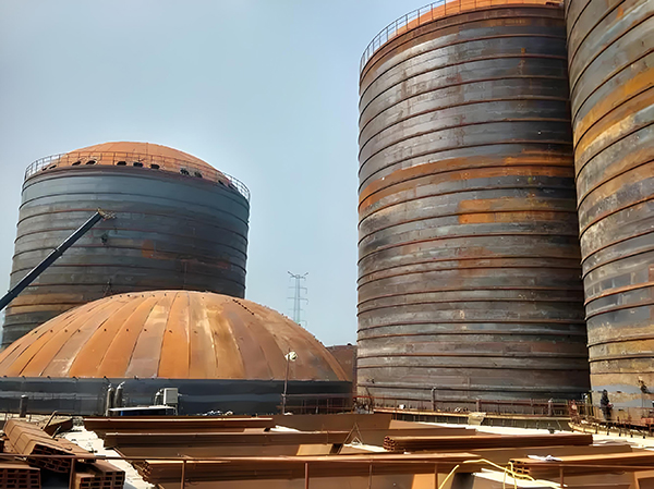 枫木镇焦粉钢板仓